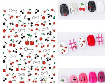 Cherry - Nail Art Stickers