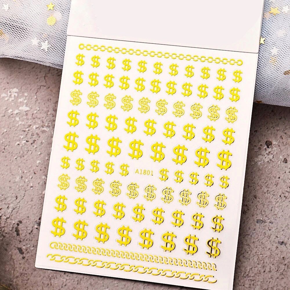 Silver Gift Wrapping Paper 10 Sheets Glitter Letter Stickers Decorative  Alphabet Number Self Adhesive For Scrapbook From Swgszhe, $10.77
