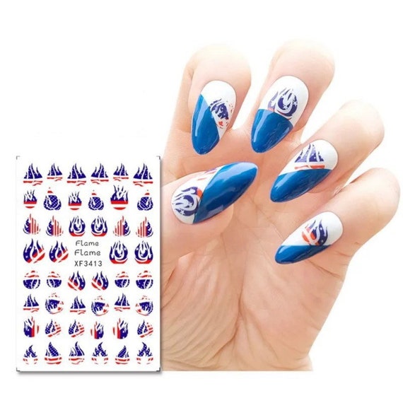 8 Styles independence Day Press Nails American Flag Designs - Temu Australia
