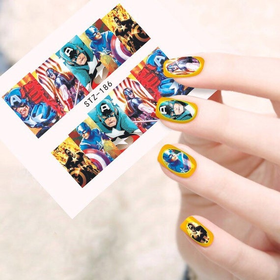 water transfer nail stickers