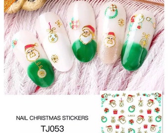 Christmas Nail Art Stickers