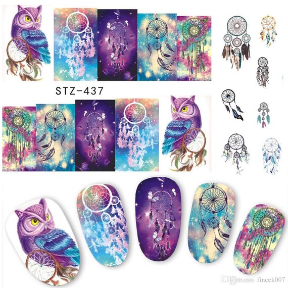 water transfer nail stickers