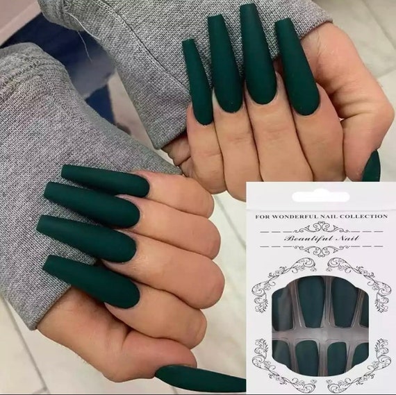 24pcs Press on Nails False Nail Tips Fake Nails With Art - Etsy Israel 24pcs Press on Nails False Nail Tips Fake Nails With Art - Etsy Israel