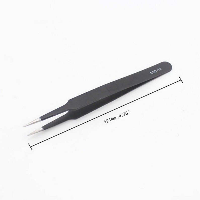 Nail Art Tweezers Stainless Steel Etsy UK