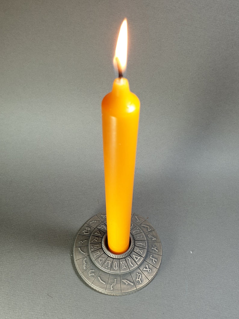 Stargate SG1 Atlantis Candle Holder Collectable Bronce Etsy