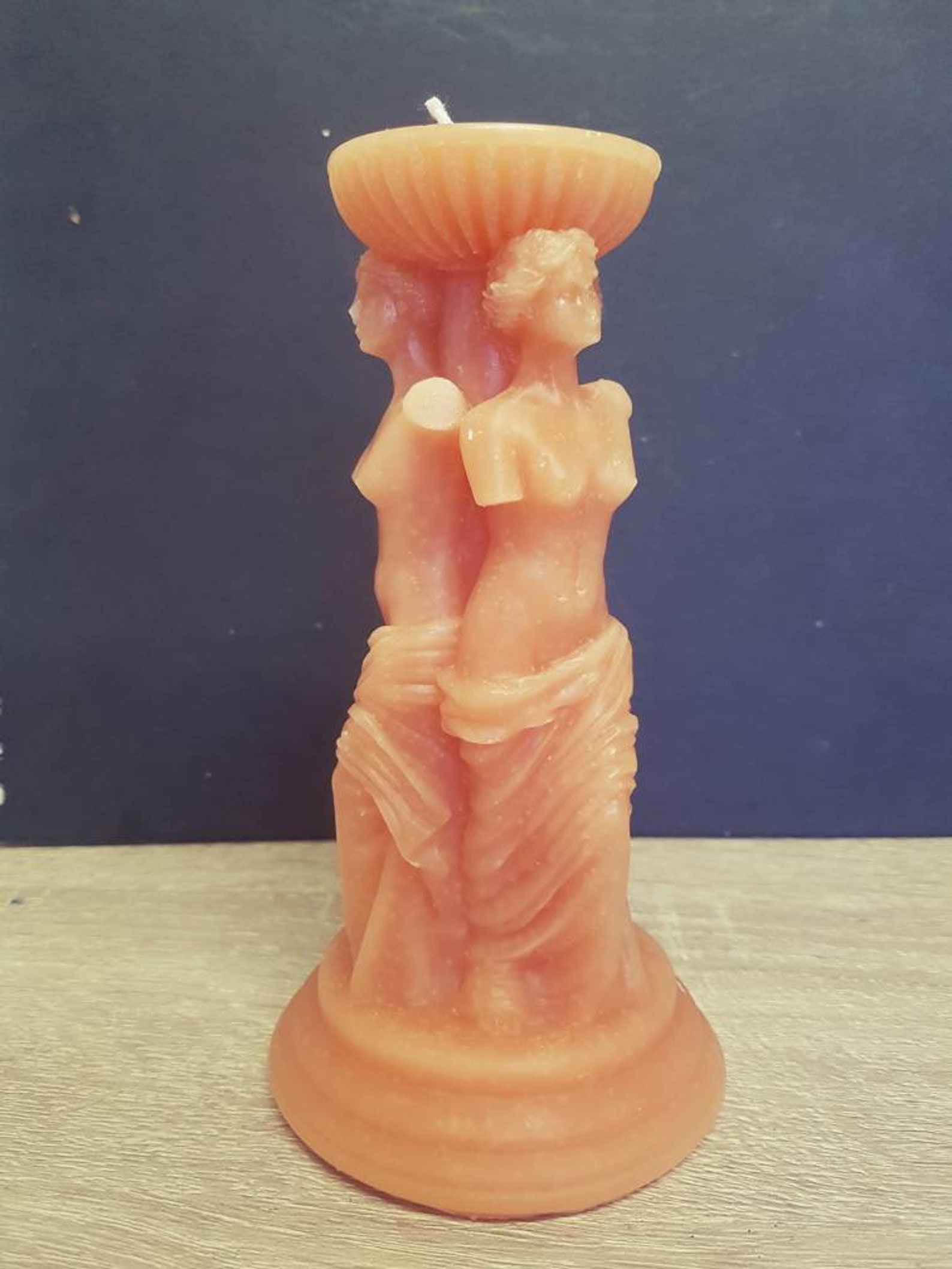 3 Greek Goddesses large pillar candle Available in any color Etsy