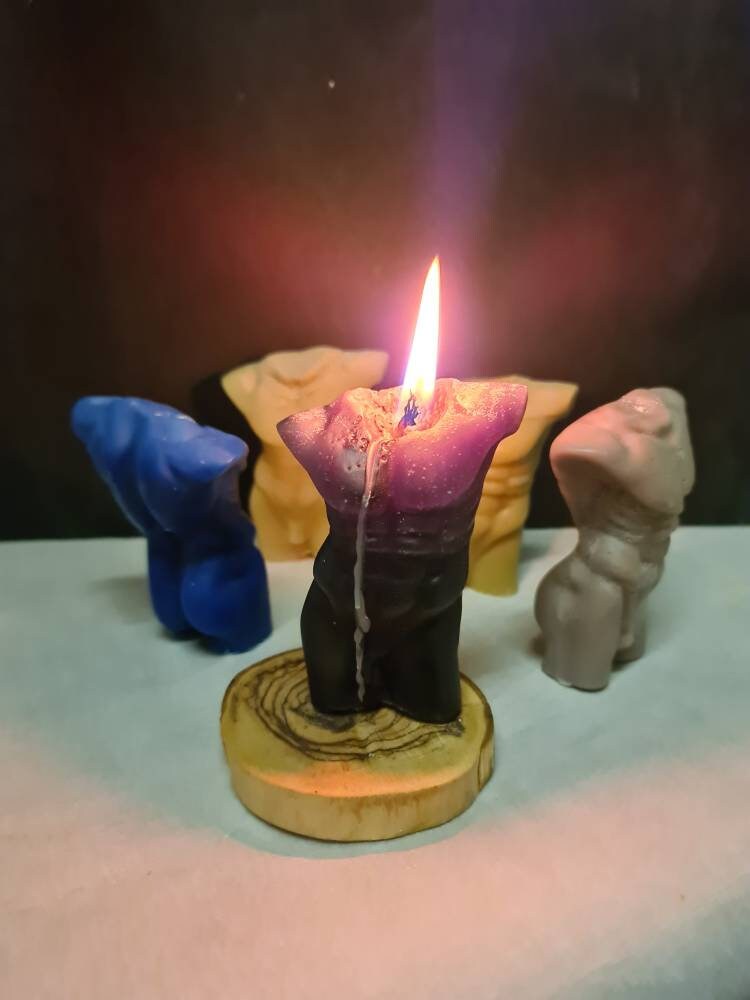 Body Shape Candles male or female Etsy