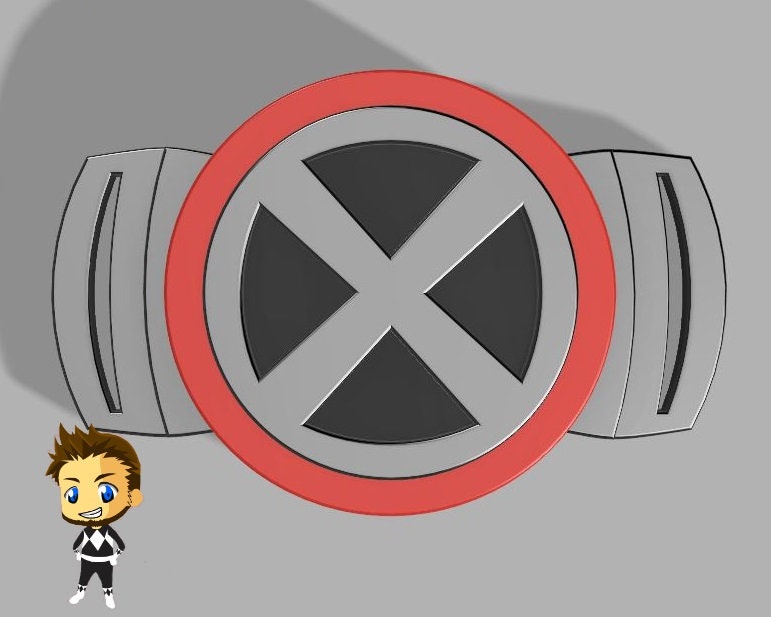 Xmen Belt Buckle stl file ready Etsy Polska