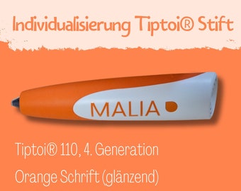 Name stickers for Tiptoi® pen | How to make your Tiptoi® pen unique | Customizing your Tiptoi® pen | Gift for your Tiptoi® pen