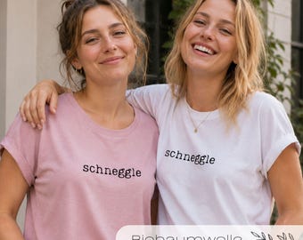 Lockeres Sommer-Shirt mit schwäbischem schneggle Aufdruck – Ein originelles Geschenk für ein echtes schwäbisches Goldstück