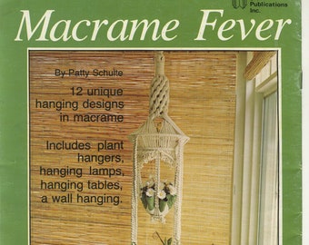 MACRAME FEVER - Téléchargement numérique du magazine vintage - Format PDF
