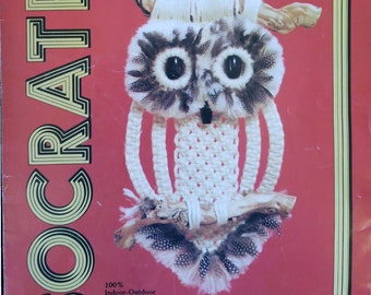 Macrame Owl - Socrates