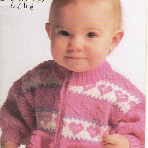 Beehive Baby Astra  Knitting Patterns - Digital Download in PDF Format