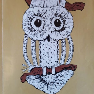 Macrame Owl Socrates image 2