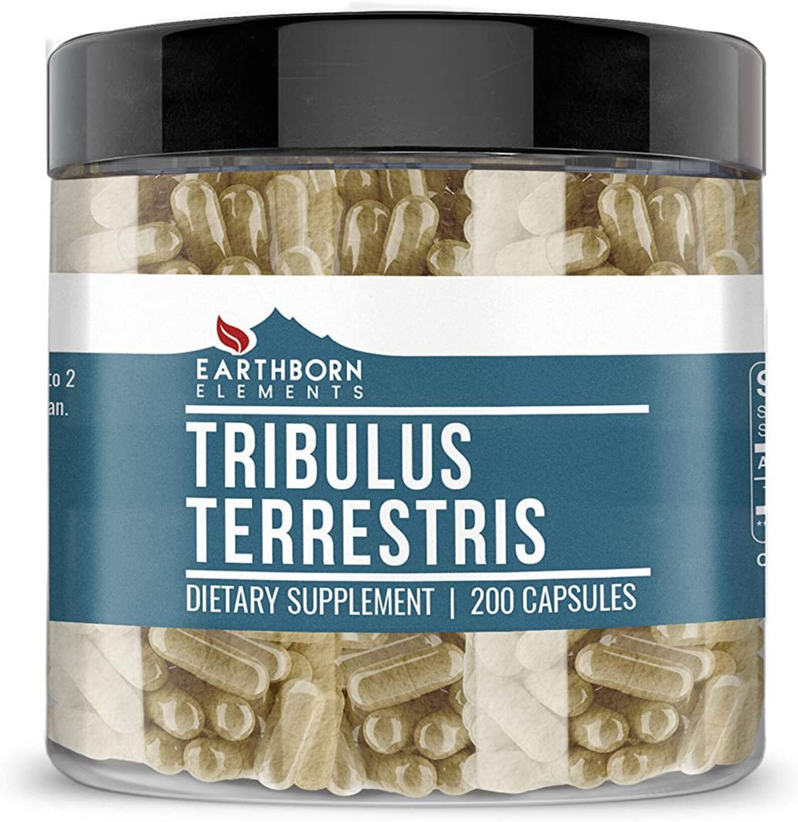 Tribulus Terrestris 200 Capsules Energy Endurance Heart Etsy