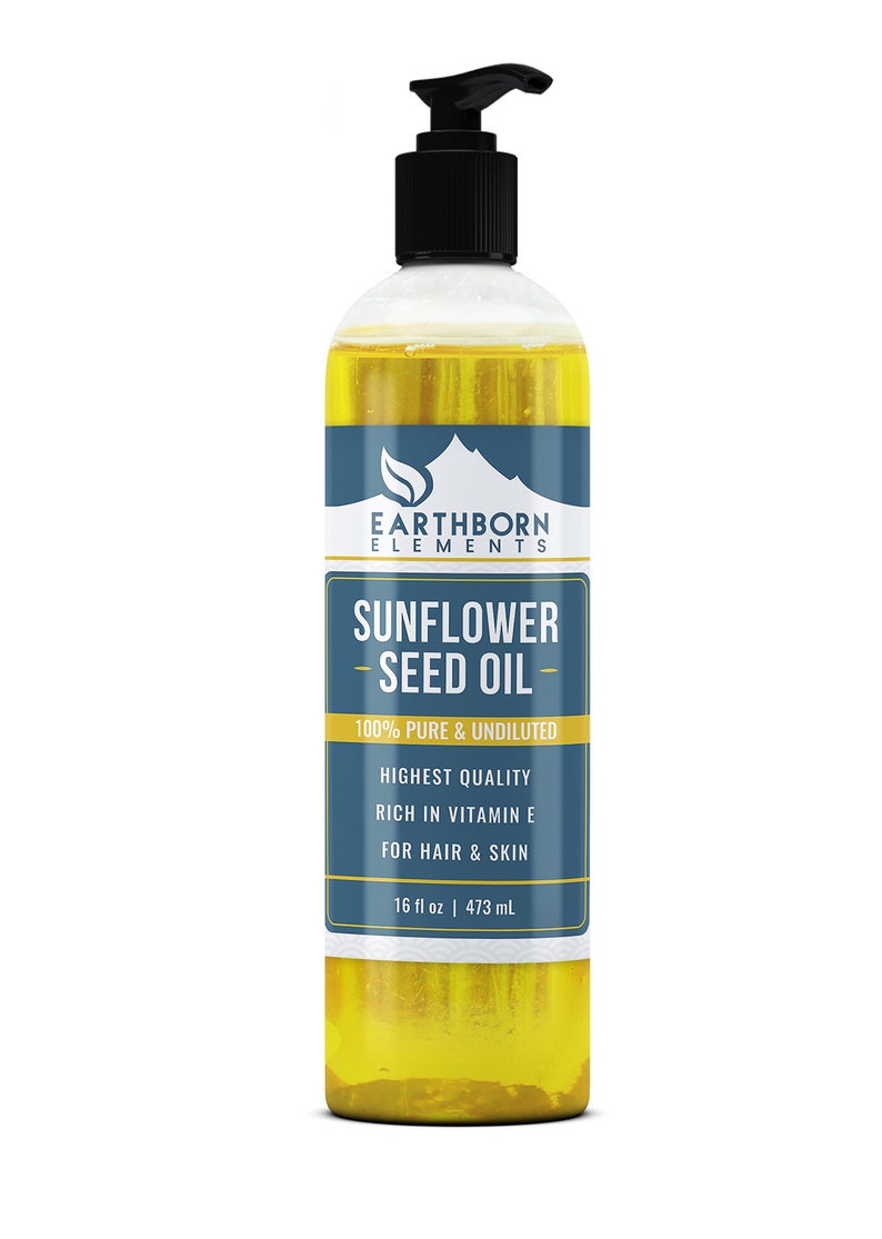 Sunflower Seed Oil 16 Oz Etsy Australia