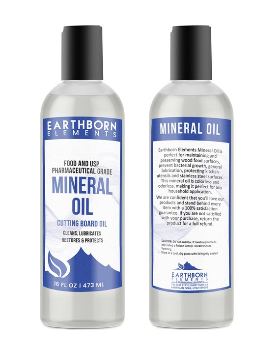 Mineral Oil 16 Oz Etsy