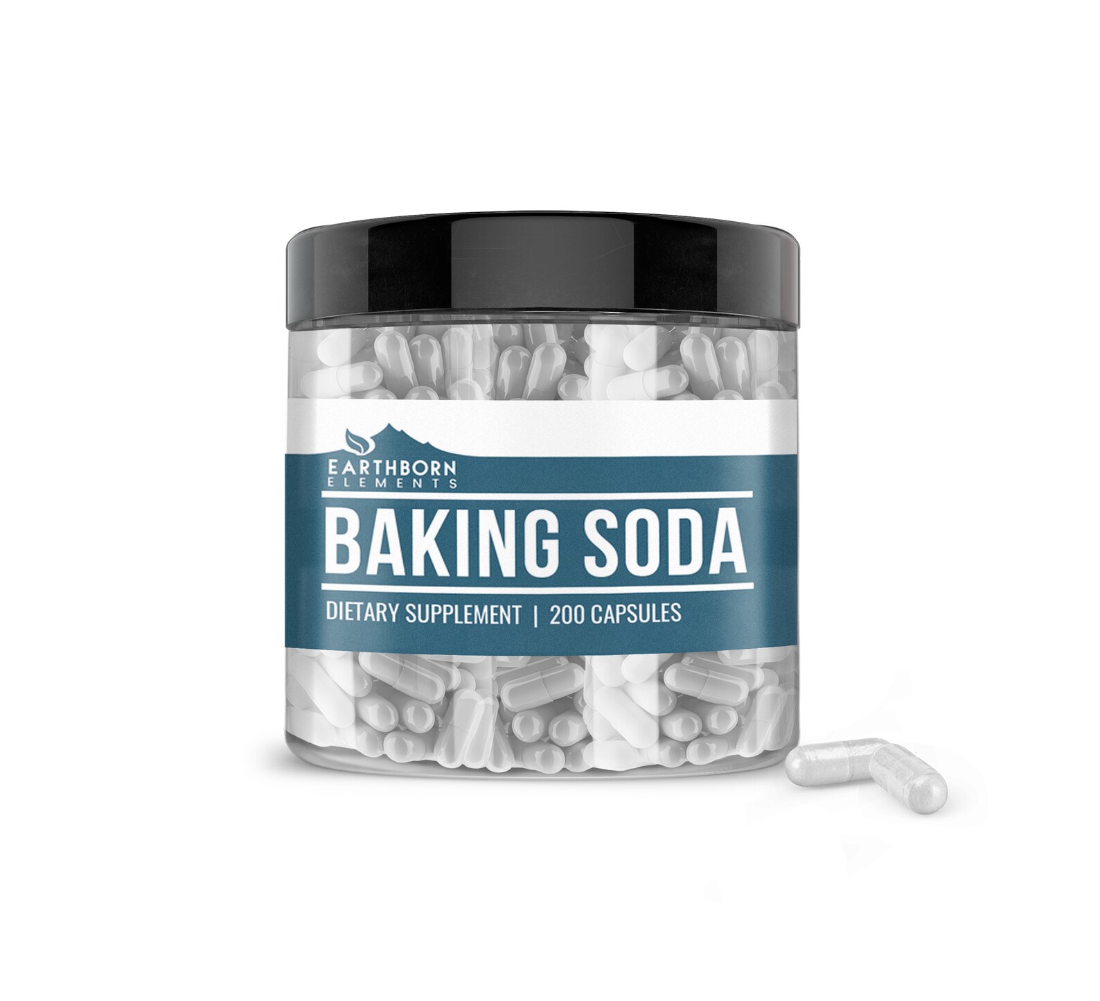 Baking Soda Sodium Bicarbonate Capsules 1740 mg per serving Etsy