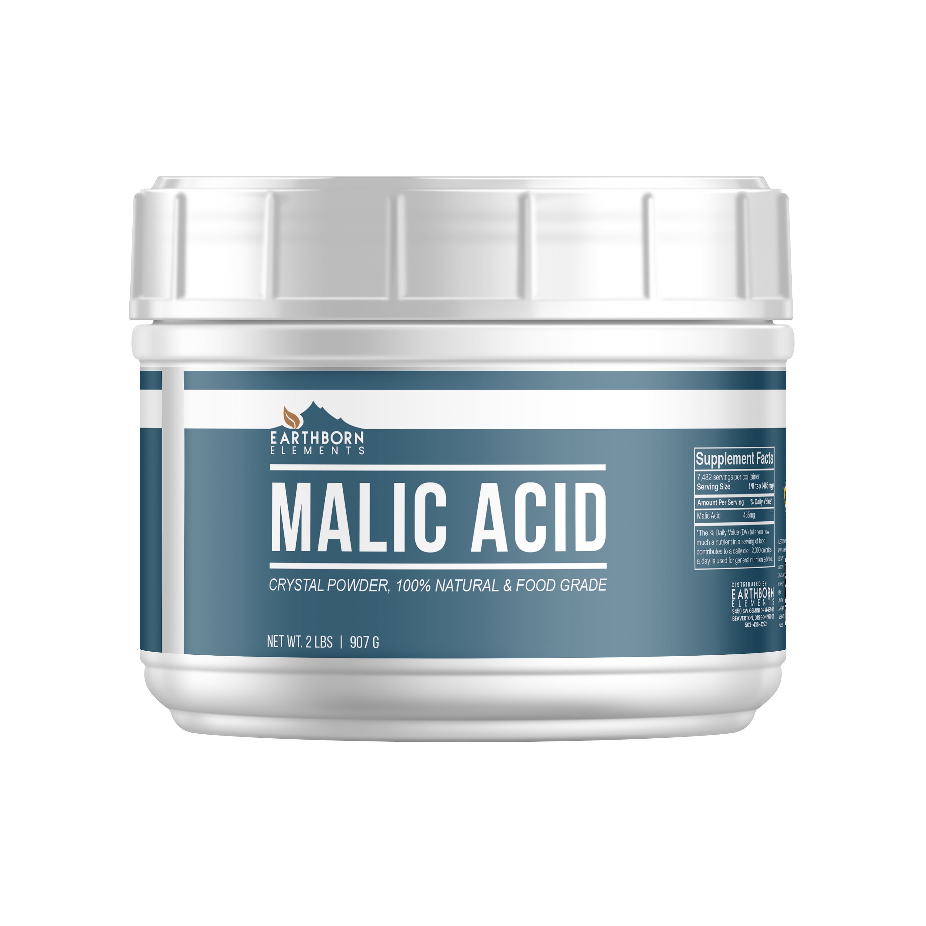 Malic Acid Powder 2 lbs Tub Etsy