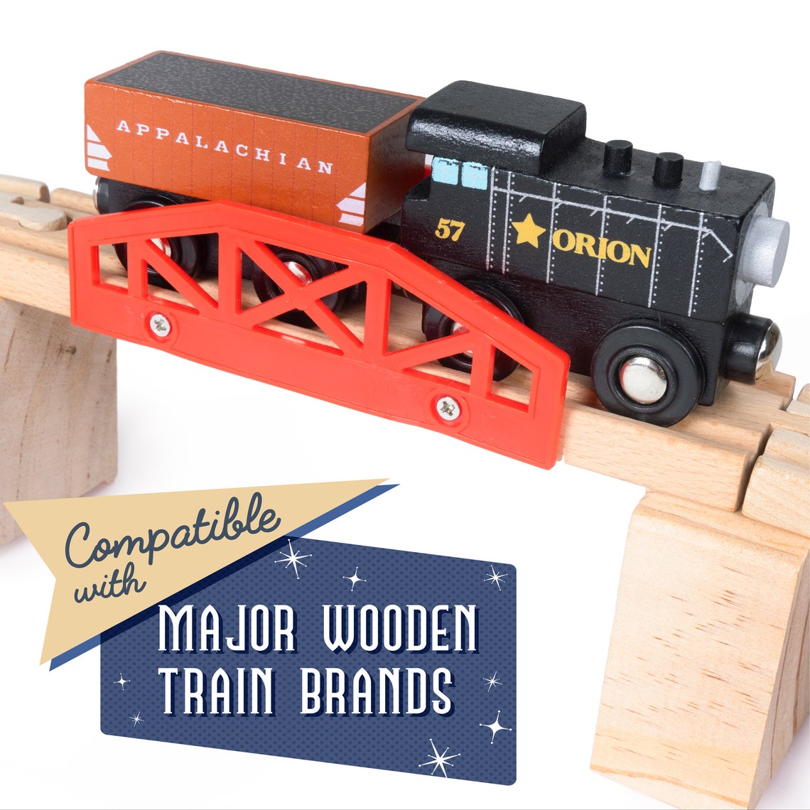 Playtime Express Train Set 12 Wooden Toy Vehicles Kit for Etsy
