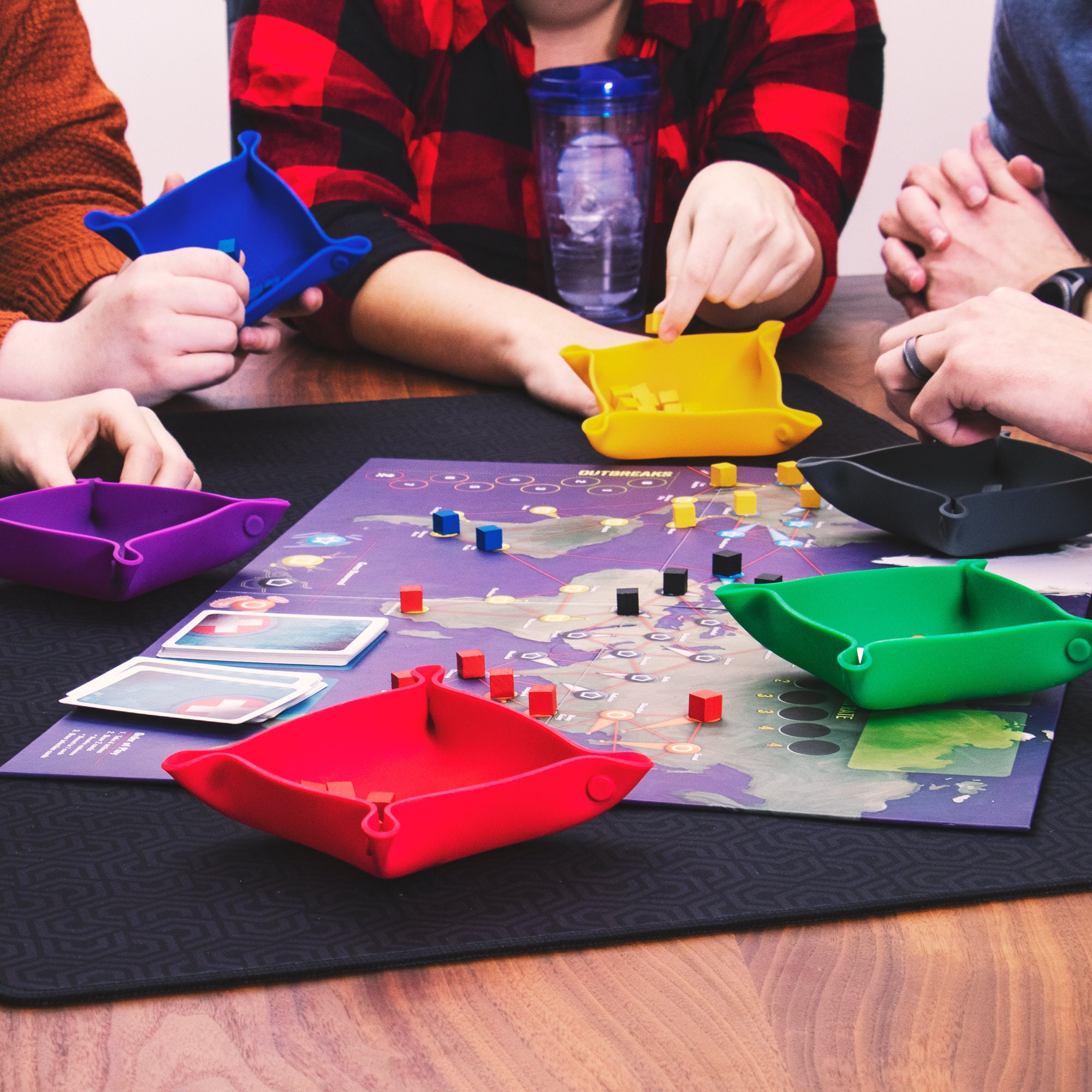 Piecekeeper Board Game Bowls 6pack Easily Organize Chits Etsy