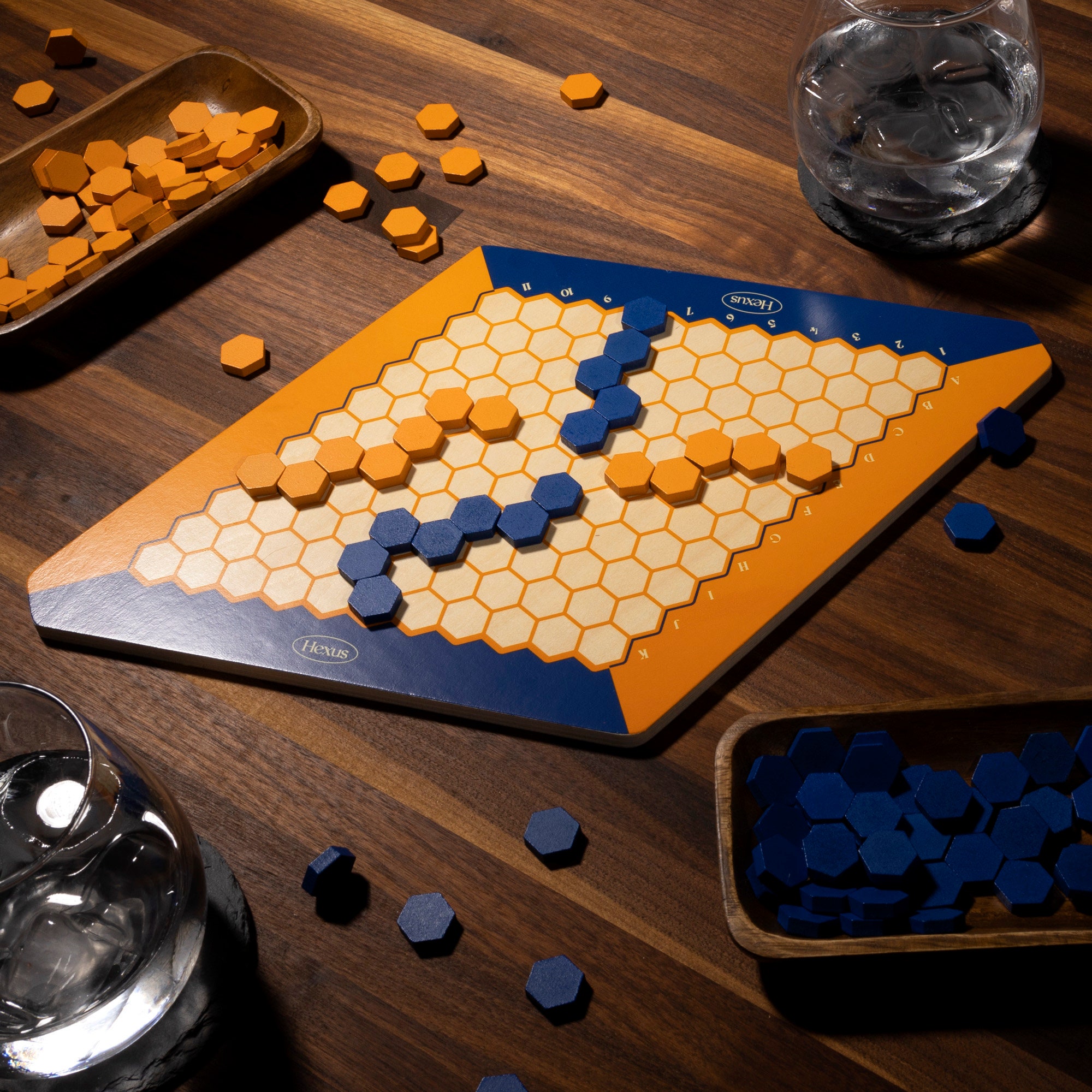 Hexus Game Two-player Strategy Board Game Classic 11 - Etsy