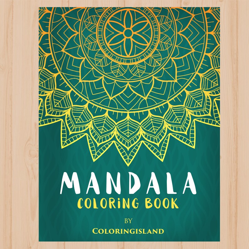 Download Mandala Coloring Book Adult Coloring Book Coloring Book Etsy