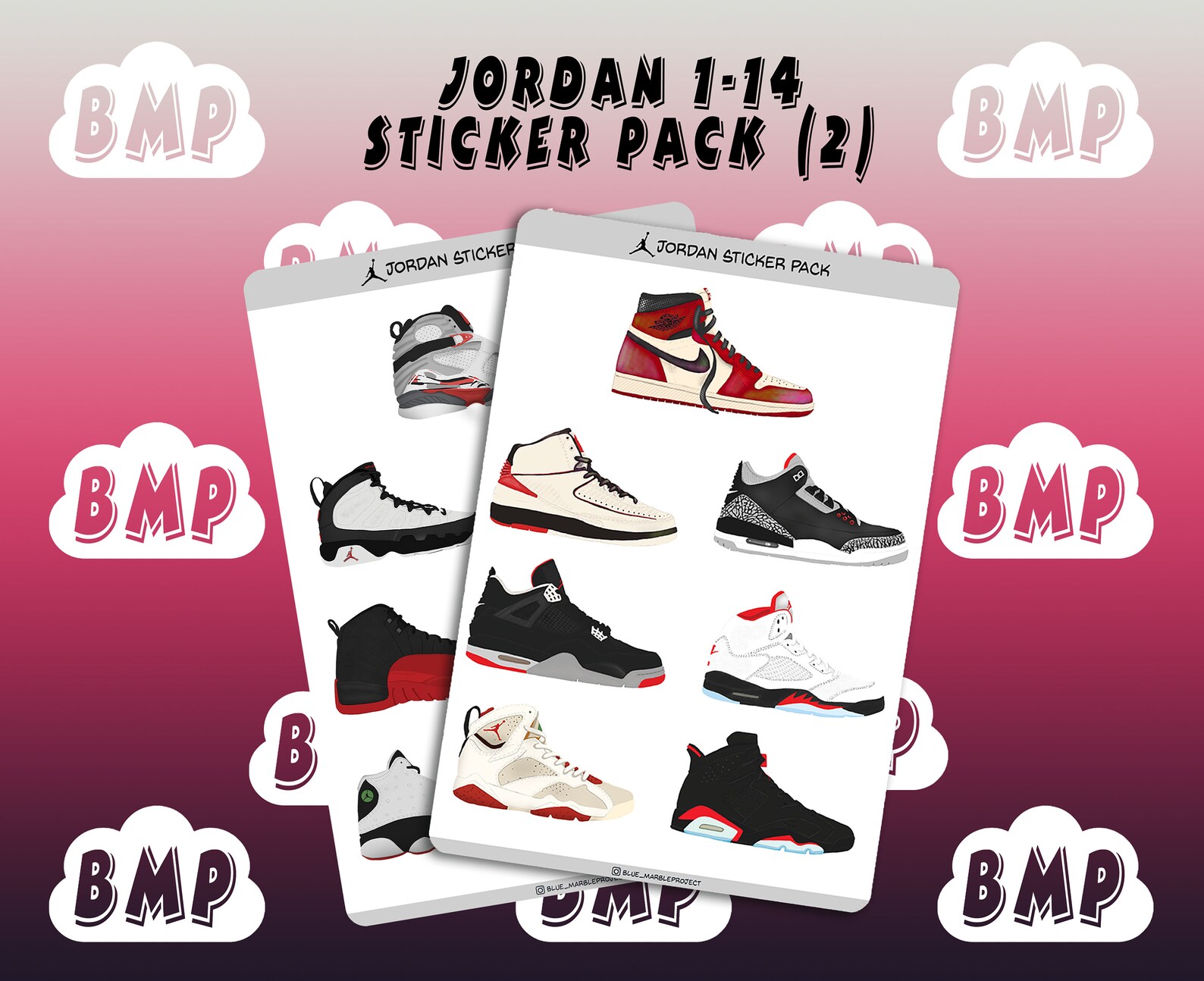 jordan 1 low stickers pack