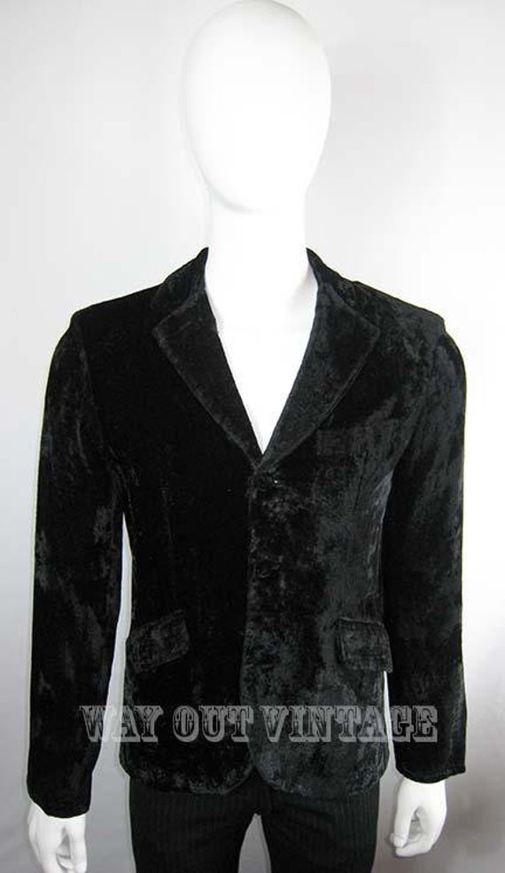 next velvet blazer mens