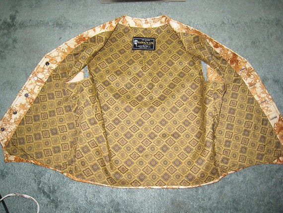 1960's Men's Leather Vest, Hippie, Groovy, Psyche… - image 10