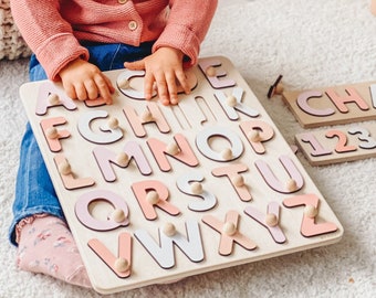 Alphabet Puzzle aus Holz