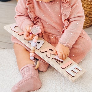 Personalized Name Puzzle by BusyPuzzle, First Easter Gift