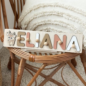 Personalized Name Puzzle With Optional Extras image 1