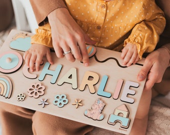 Name Puzzle for Girl - Montessori Toys