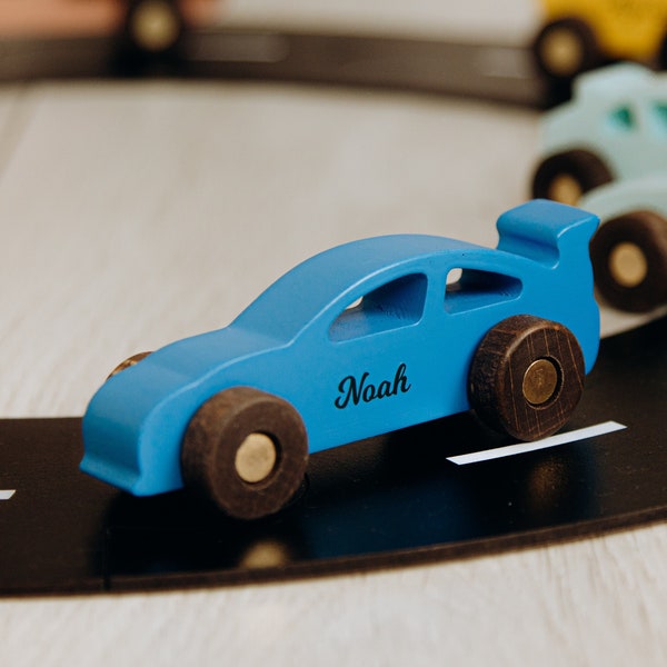 Racing Toy Car. Jeep, Truck, Beetle. Personalized Cars. Wooden Toys For Kids. Sensory Toys For Toddlers. Birthday Boy. First Easter Gift.