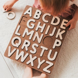 Education Alphabet  Puzzle for Kids - Easter Gifts