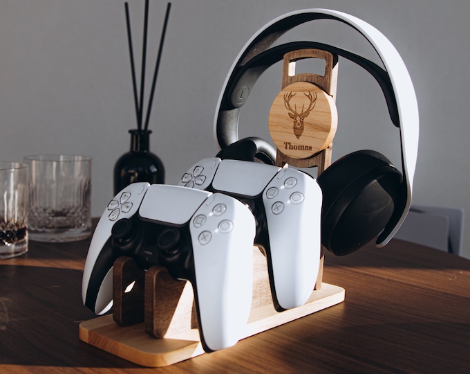 Controller Stand wooden - Etsy