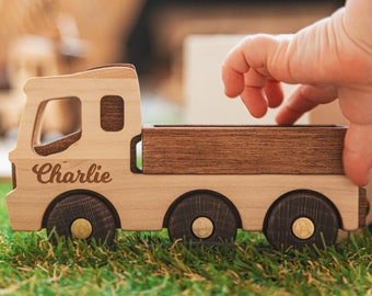 Custom Wooden Toy Cars. Collect Busy Puzzle Cars. Baby Boy Gift Personalized. Montessori Toys. Sensory Toddler Toys. Custom Truck With Name.