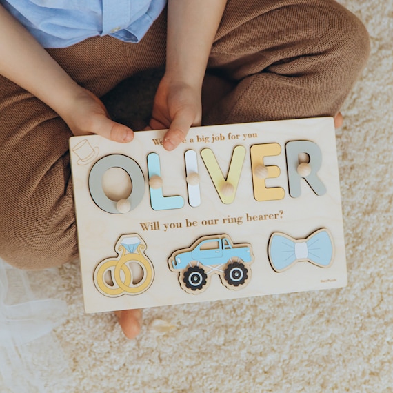 Ring bearer puzzle proposal sale