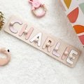 Wooden Name Puzzle by BusyPuzzle product logo