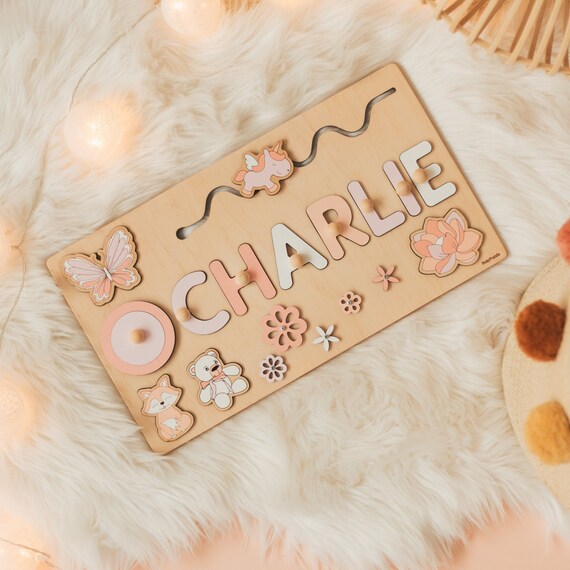 Personalized Busy Board 1st Birthday Niece Gift From Aunt Etsy