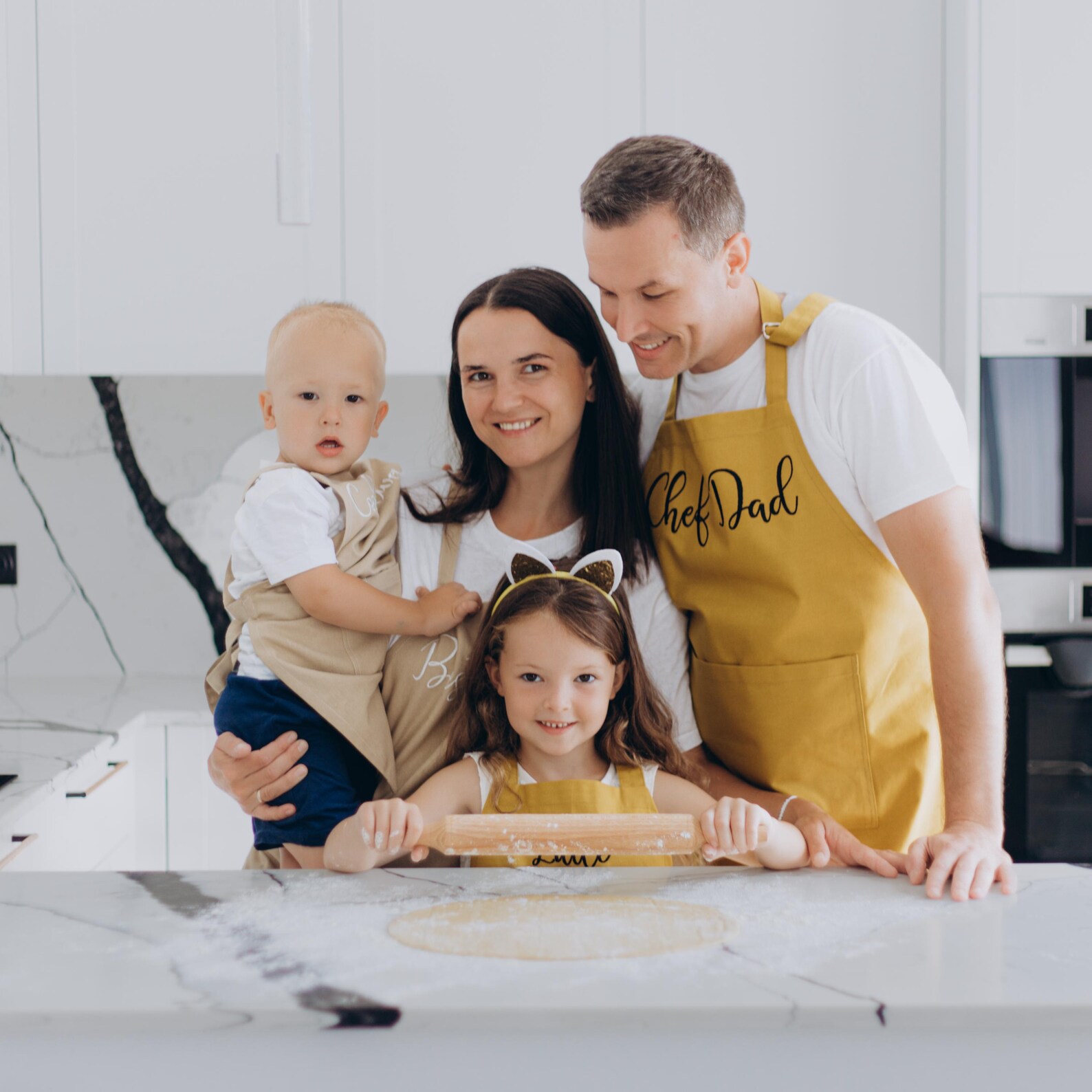 Personalized Kids Apron Customized Apron Cooking Apron for Girl and ...