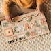 Montessori Busy Board | Personalized Puzzle | Sensory Activity | Wooden Toys | Baby Boy Gift | First Christmas Gift | Unique Birthday Gift 