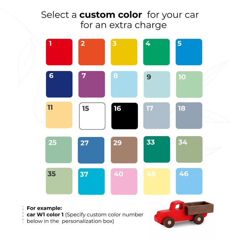Colecciona coches de madera con nombre, juguetes sensoriales para niños pequeños, regalo de cumpleaños para bebés, camión de madera de juguete, regalo personalizado para niños, primera Navidad, juguete personalizado imagen 3