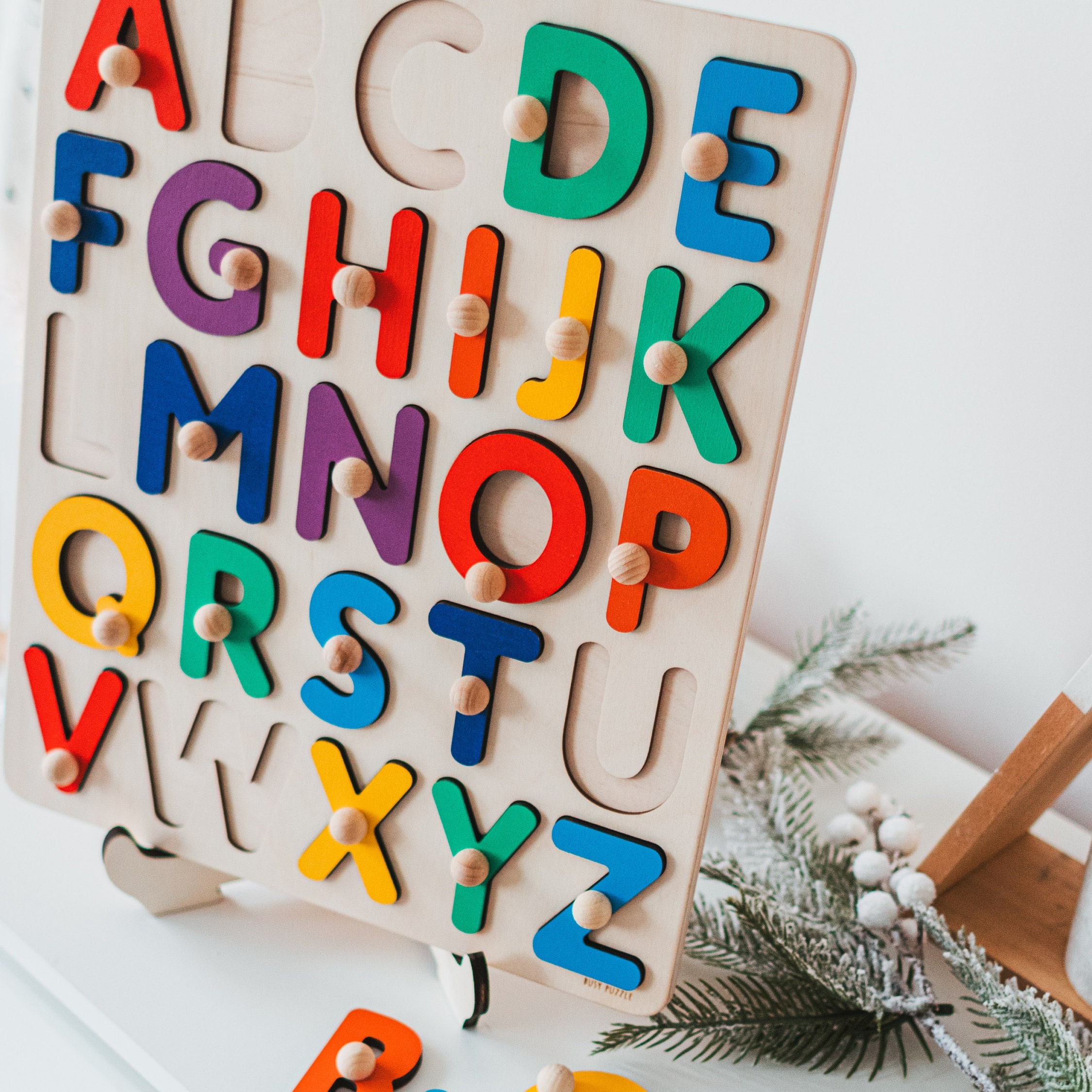 Rainbow Alphabet Bead Case - Small – Stevenson's Toys & Games