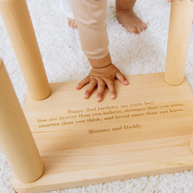 Personalized Farm Name Puzzle Step Stool Montessori Helper Kids ...