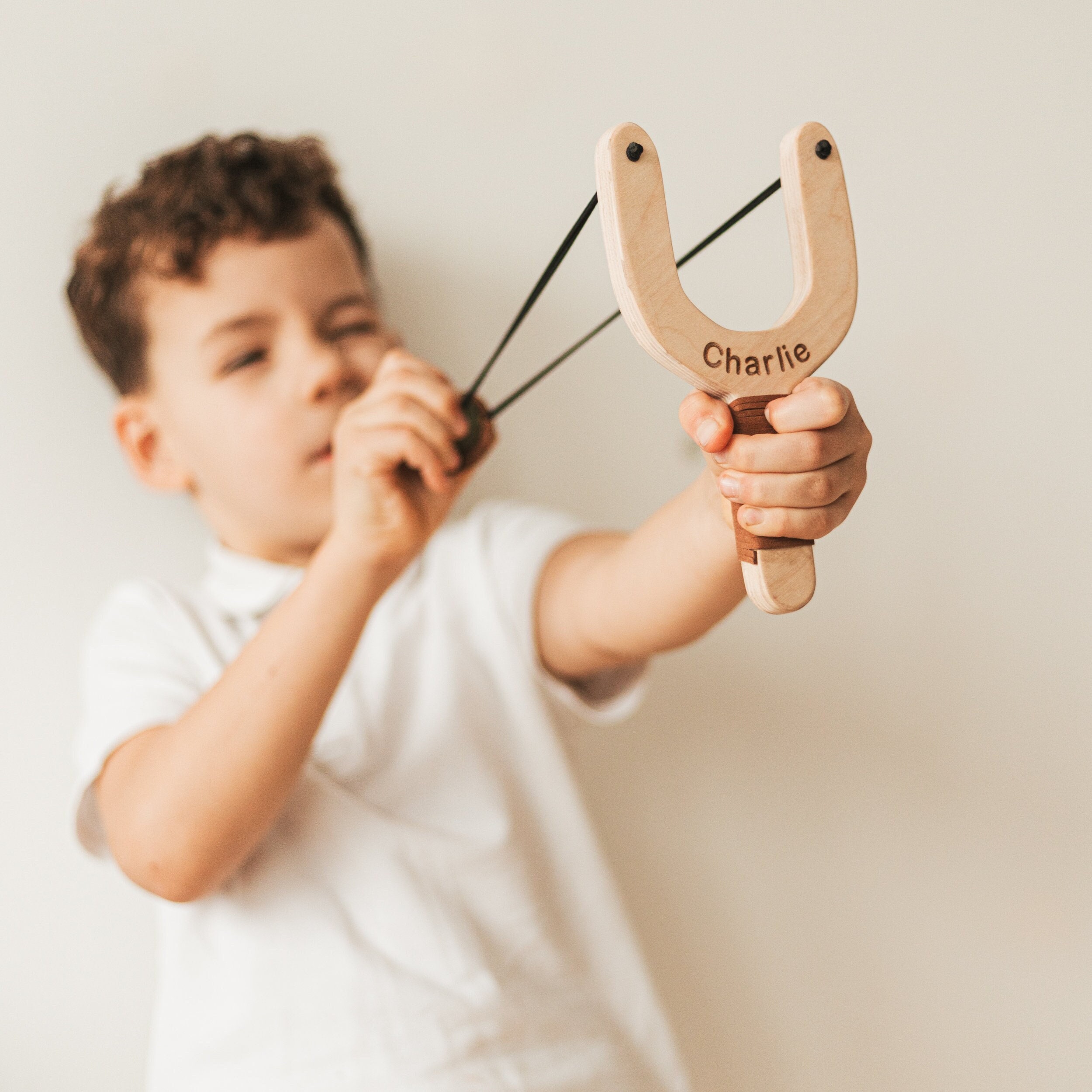 Cible de lance-pierre de sport Montessori pour enfants, jeu de