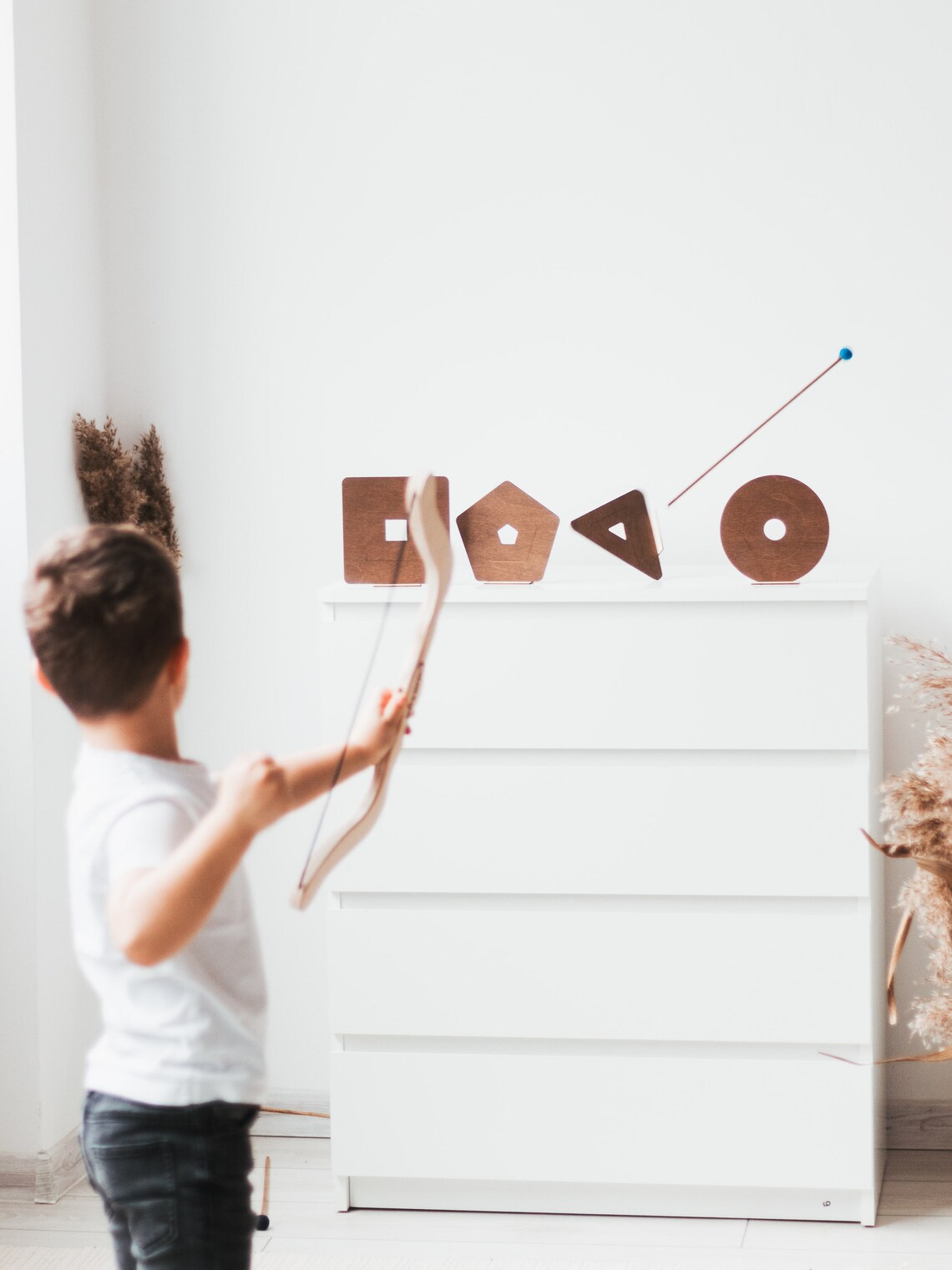 Slingshot Targets Wooden Archery Set for Kids Etsy