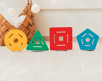 Wooden Targets For Kids - Archery Set - Waldorf Toys - Personalized Easter Gifts