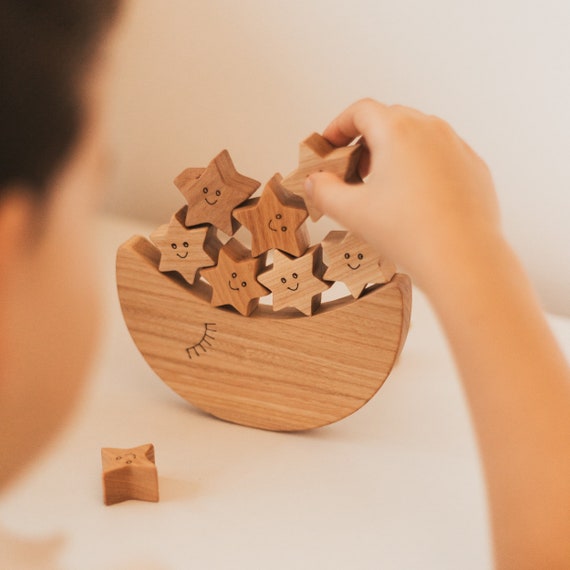 Jeu d'adresse et d'équilibre Montessori en Bois – Pour Les Petits